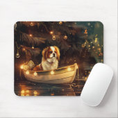 チン日本のクリスマスフェスティバル航海 マウスパッド (マウス)