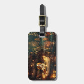 チン日本のクリスマスフェスティバル航海 ラゲッジタグ (正面縦)