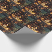 チン日本のクリスマスフェスティバル航海 ラッピングペーパー (角)