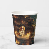 チン日本のクリスマスフェスティバル航海 紙コップ (裏面)