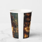 チン日本のクリスマスフェスティバル航海 紙コップ (左)