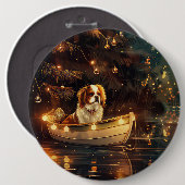 チン日本のクリスマスフェスティバル航海 缶バッジ (正面&裏面)