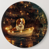 チン日本のクリスマスフェスティバル航海 缶バッジ (正面)