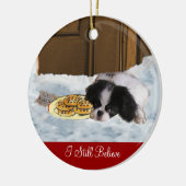 チン日本のクリスマスプレゼントオーナメント セラミックオーナメント (左)
