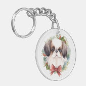 チン日本のクリスマスリースフェスティバルカップ キーホルダー (正面左)