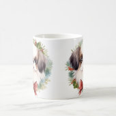 チン日本のクリスマスリースフェスティバルカップ コーヒーマグカップ (中央)