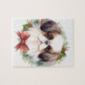 チン日本のクリスマスリースフェスティバルカップ ジグソーパズル (横)