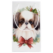 チン日本のクリスマスリースフェスティバルカップ スモールペーパーバッグ (裏面)