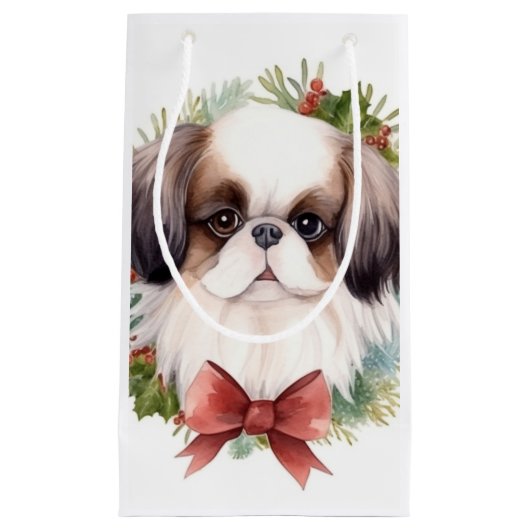 チン日本のクリスマスリースフェスティバルカップ スモールペーパーバッグ (正面)