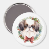 チン日本のクリスマスリースフェスティバルカップ マグネット (正面/裏面)