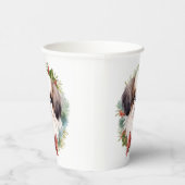 チン日本のクリスマスリースフェスティバルカップ 紙コップ (右)