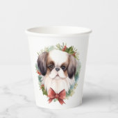 チン日本のクリスマスリースフェスティバルカップ 紙コップ (正面)