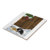 チン日本のクリスマス タイル (側面)