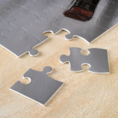 チン日本のスノイそりクリスマスデコール ジグソーパズル (側面)