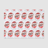 チン日本のドッグがクリスマススターを育む 薄葉紙 (正面)