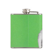 チン日本のパピー絵画ズ – Dog Art フラスク (裏面)