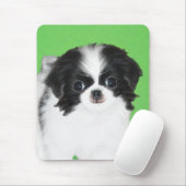 チン日本のパピー絵画ズ – Dog Art マウスパッド (マウス)