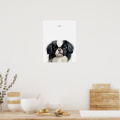 チン日本のパーソナライズされたプリント ポスター (キッチン)