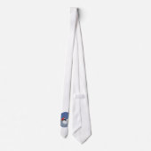 チン日本の冬の夜 ネクタイ (裏面)