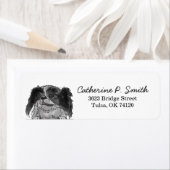 チン日本の差出人住所 ラベル (インサイチュ)