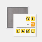 チーはラメだ！ マグネット (正面/裏面)