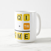 チーは下肢が不自由です! コーヒーマグカップ (正面右)