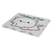 チーキーかわいいスタイルキッテン カッティングボード (角)