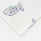 チーキーかわいいスタイルキッテン フリースブランケット (角)