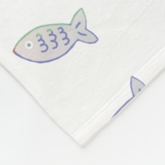 チーキーかわいいスタイルキッテン フリースブランケット (角)