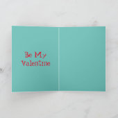 チーキーカウバレンタインカードVCollierArt シーズンカード (内部)