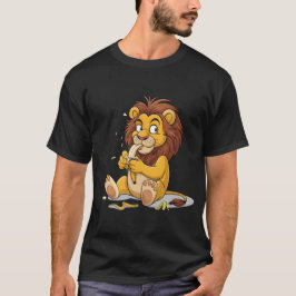 チーキーライオ食べンのバナナ Tシャツ