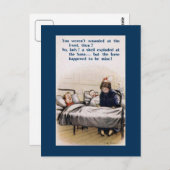 チーキー・イギリス第一次世界大戦ユーモア ポストカード (正面/裏面)