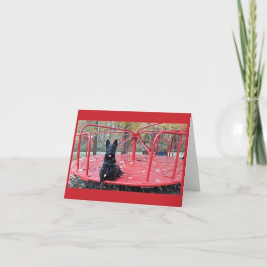 チーキー ノートカード (正面)