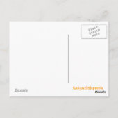 チーキー・モンキー ポストカード (裏面)