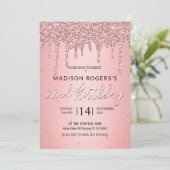 チークがかった濃いブロンズの若い少女がきらきらと輝いている 招待状 (スタンド正面)