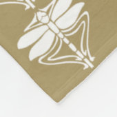 チークアーツアンドクラフトトンフライ フリースブランケット (角)