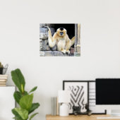 チークギボン(2264)ポスター ポスター (ホームオフィス)