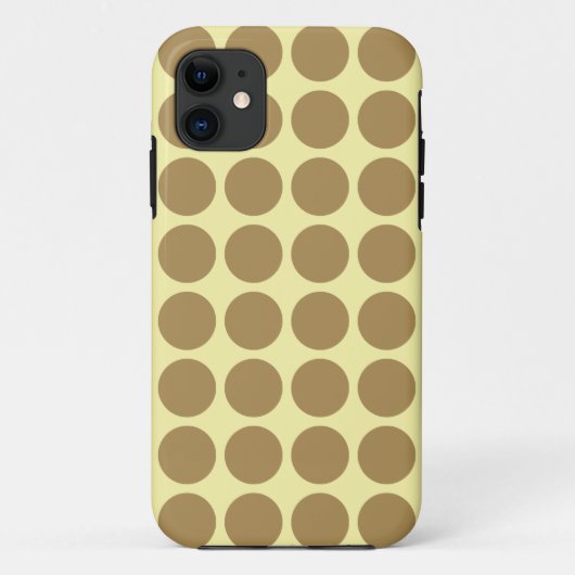 チーククリームニュートラルドット Case-Mate iPhoneケース (裏面)