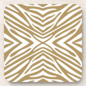 チークニュートラルゼブラ コースター (正面)