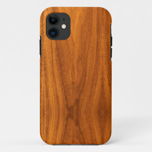 チークベニアーウッドグレインスタイル iPhone 11 ケース