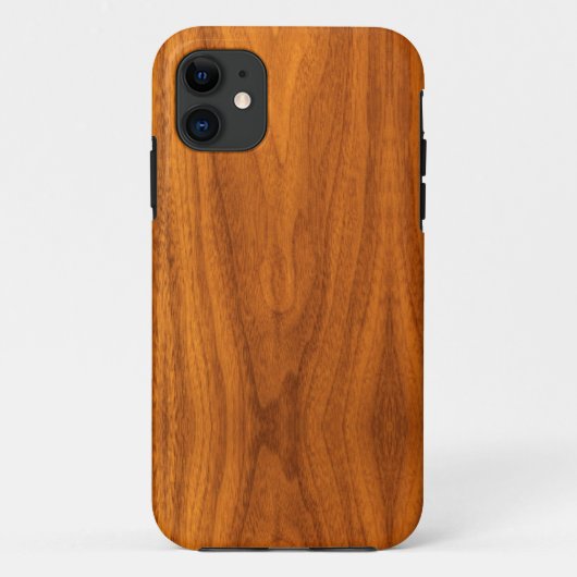 チークベニアーウッドグレインスタイル Case-Mate iPhoneケース (裏面)