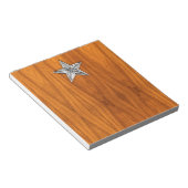 チークベ航海のネアのクロムライクスター ノートパッド (アングル)