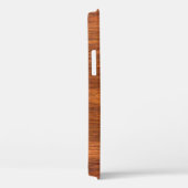 チーク材テクスチャー自然の背景詳細 Case-Mate iPhoneケース (裏面 / 右)