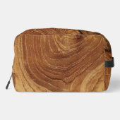 チーク素朴木目茶色自然パターン写真 ドップキット (裏面)