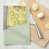 チーズおもしろいグラマー キッチンタオル (四つ折り)
