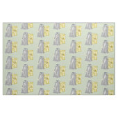 チーズおもしろいグラマー ファブリック (ファットクウォーター)