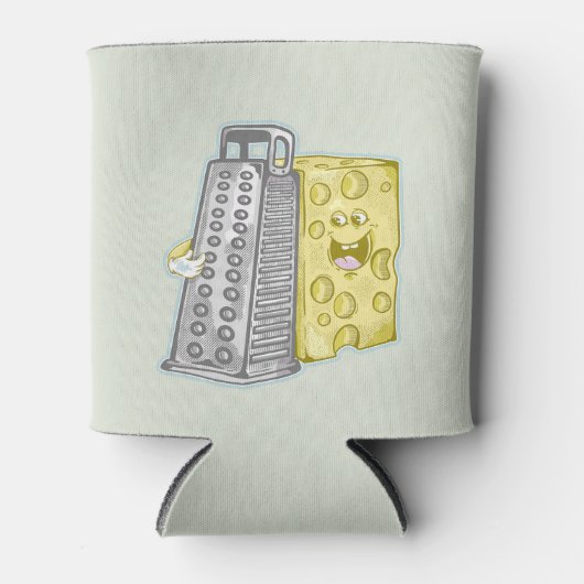 チーズおもしろいグラマー 缶クーラー (正面)