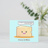 チーズおよびすすり泣き ポストカード (スタンド正面)