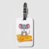 チーズお願い – 荷物タグ ラゲッジタグ (正面縦)