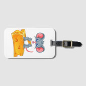 チーズお願い – 荷物タグ ラゲッジタグ (正面横)